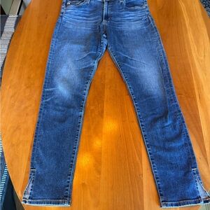Ag Adriano Goldschmied Blue Skinny Jeans